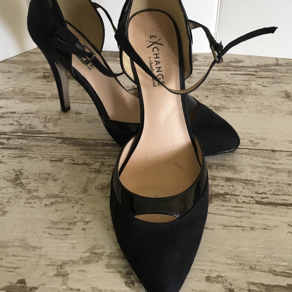 Armani Exchange gorgeous black heels